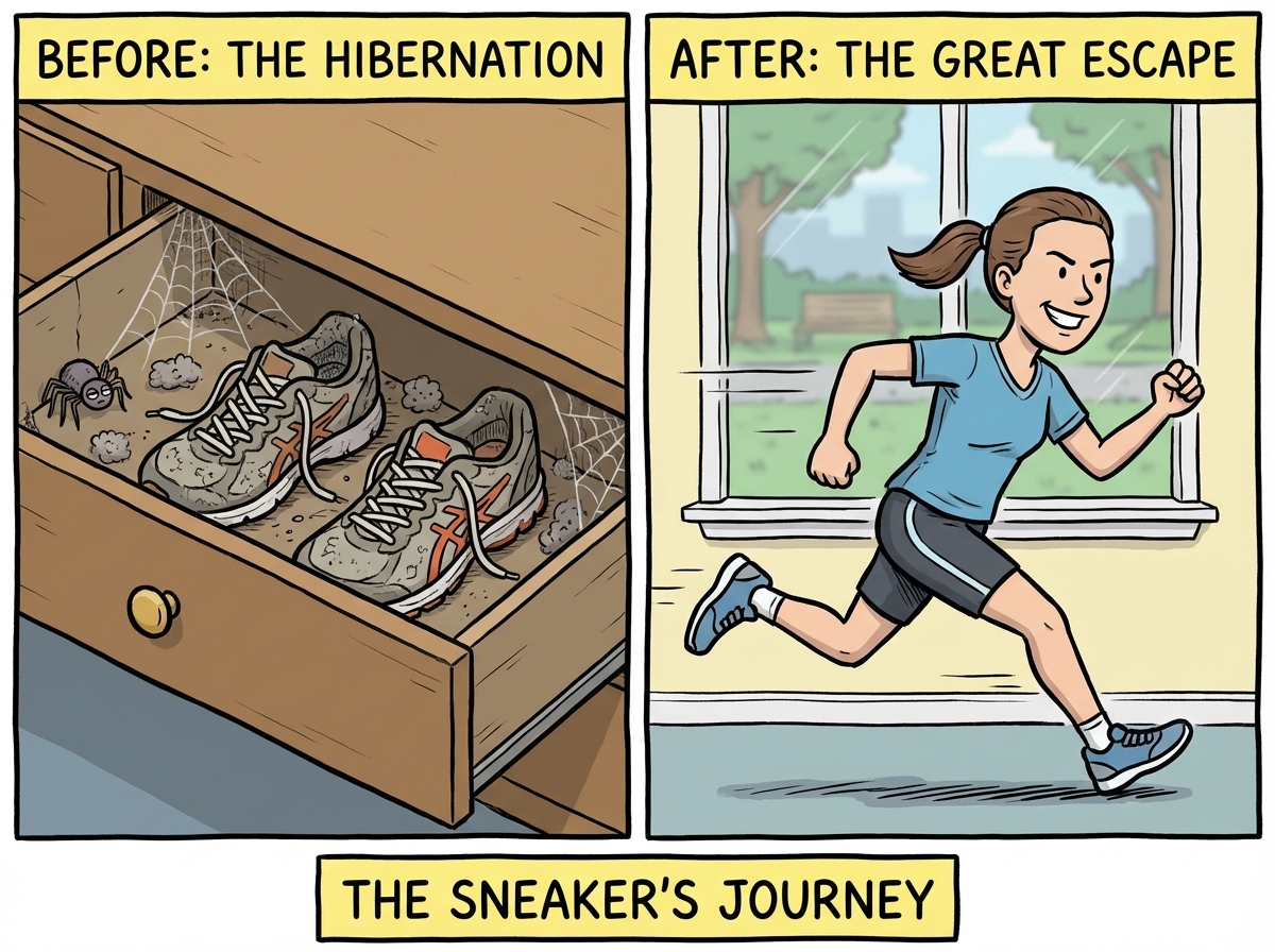 Frustrated runner looking at generic training plan